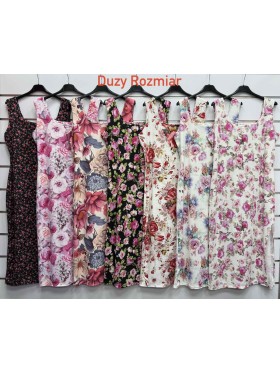 Sukienki damskie wloskie, Size uni ,paczka 6szt,mix kolor