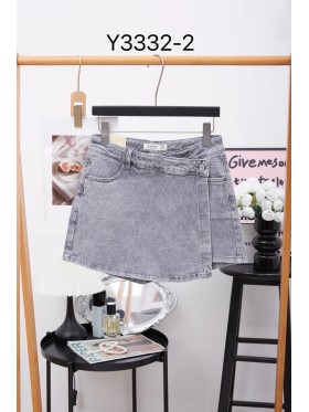 Spódnica krótka jeansowa damska , size xs-xl paczka 10szt,