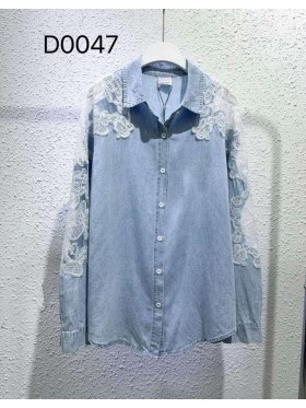 Koszule jeansowe damskie , size xs-xl paczka 10szt,