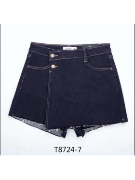 Spódnica krótka jeansowa damska , size xs-xl paczka 10szt,