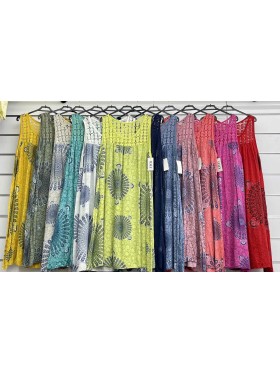 Sukienki damskie wloskie, Size uni ,paczka 6szt,mix kolor