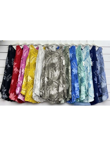 Sukienki damskie wloskie, Size uni ,paczka 6szt,mix kolor