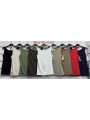 Bluzki damskie wloskie, Size uni ,paczka 6szt,mix kolor