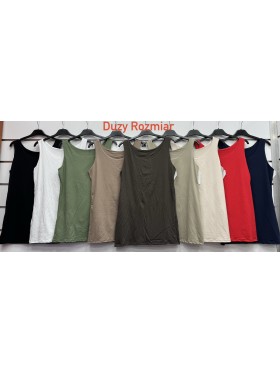 Bluzki damskie wloskie, Size uni ,paczka 6szt,mix kolor