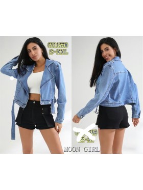 Kurtki Jeansowe damskie , size s-2xl paczka 10szt,