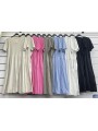 Sukienki damskie wloskie, Size uni ,paczka 6szt,mix kolor