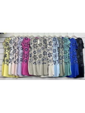 Sukienki damskie wloskie, Size uni ,paczka 6szt,mix kolor