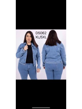 Kurtki Jeansowe damskie , size xl-5xl paczka 10szt,