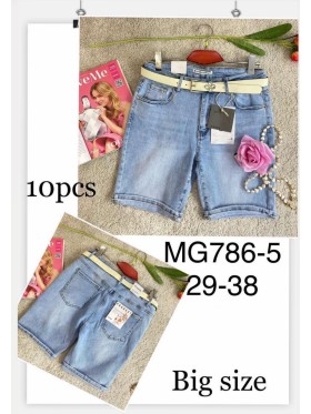 Spodenki jeansowe damskie , size 29-38 paczka 10szt,