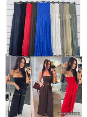 Kombinezony damskie wloskie, Size uni ,paczka 6szt,mix kolor