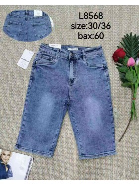 Spodenki jeansowe damskie , size 30-36 paczka 12szt,