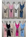 Sukienki damskie wloskie, Size uni ,paczka 6szt,mix kolor