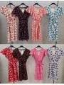Sukienki damskie wloskie, Size uni ,paczka 6szt,mix kolor