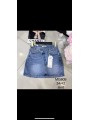 Spódnica krótka jeansowa damska , size 34-42 paczka 10szt,