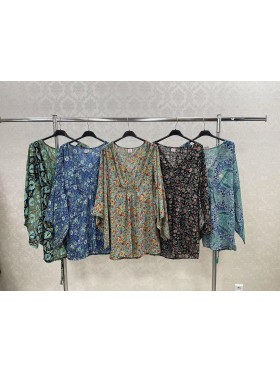 Sukienki damskie wloskie, Size uni ,paczka 6szt,mix kolor