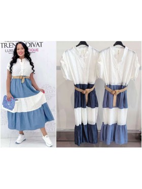 Sukienki damskie wloskie, Size uni ,paczka 6szt,mix kolor