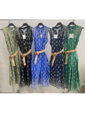 Sukienki damskie wloskie, Size uni ,paczka 6szt,mix kolor