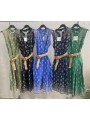 Sukienki damskie wloskie, Size uni ,paczka 6szt,mix kolor