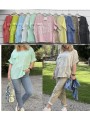 Bluzki damskie wloskie, Size uni ,paczka 6szt,mix kolor