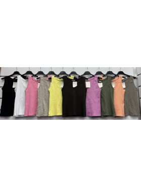 Bluzki damskie wloskie, Size uni ,paczka 6szt,mix kolor