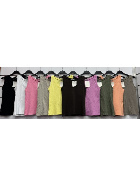 Bluzki damskie wloskie, Size uni ,paczka 6szt,mix kolor