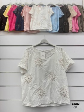 Bluzki damskie , size uni paczka 6szt,mix  kolor