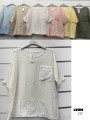 Bluzki damskie , size uni paczka 6szt,mix  kolor