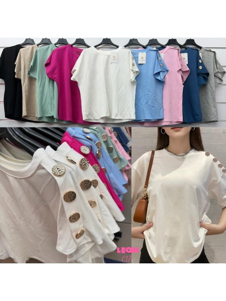 Bluzki damskie , size uni paczka 6szt,mix  kolor