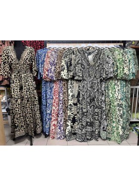 Sukienki jedwad  damskie , size uni paczka 10szt,mix  kolor