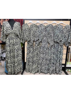 Sukienki jedwad  damskie , size uni paczka 12szt,mix  kolor
