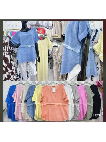 Bluzki damskie , Size uni,paczka 6szt,mix kolor