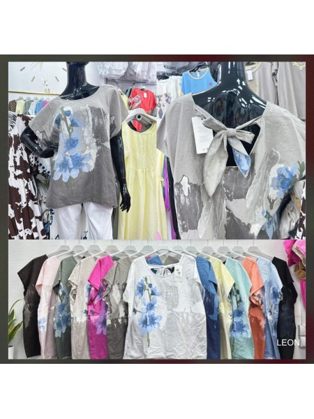 Bluzki damskie , Size uni,paczka 6szt,mix kolor
