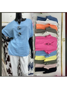Bluzki damskie , Size uni,paczka 6szt,mix kolor