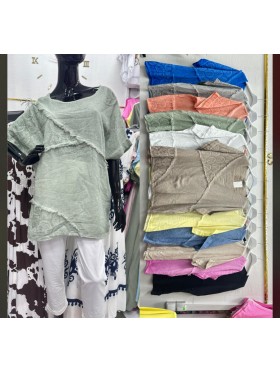 Bluzki damskie , Size uni,paczka 6szt,mix kolor