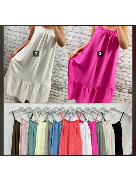 Sukienki damskie , Size uni,paczka 6szt,mix kolor