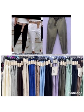 Spodnie damskie wloskie, Size uni ,paczka 6szt,mix kolor