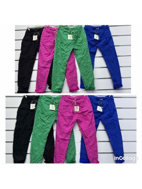 Spodnie damskie wloskie, Size uni ,paczka 6szt,mix kolor