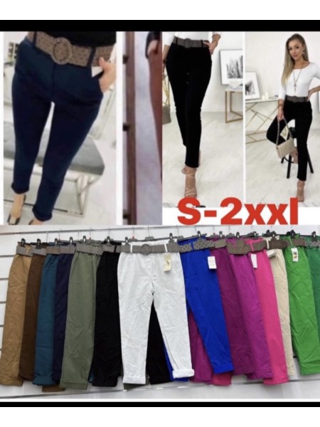 Spodnie damskie wloskie, Size S-2XL ,paczka 5szt,1 kolor