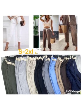 Spodnie damskie wloskie, Size S-2XL ,paczka 5szt,1 kolor