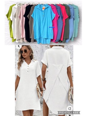 Sukienki damskie wloskie, Size uni ,paczka 6szt,mix kolor