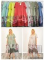 Sukienki damskie wloskie, Size uni ,paczka 6szt,mix kolor
