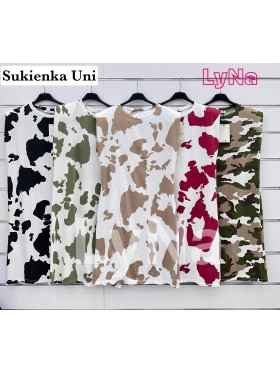Sukienki damskie wloskie, Size uni ,paczka 6szt,mix kolor
