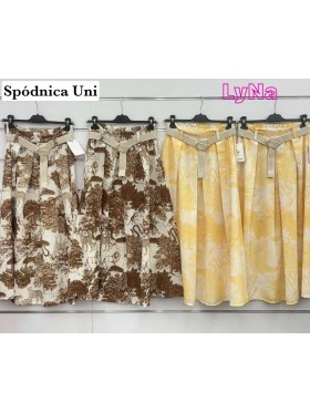 Spódnica długa damskie wloskie, Size uni ,paczka 6szt,mix kolor