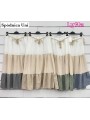 Spódnica długa damskie wloskie, Size uni ,paczka 6szt,mix kolor