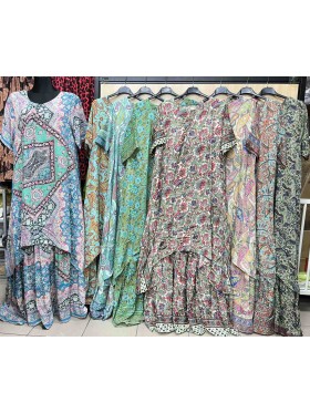 Sukienki jedwad  damskie , size uni paczka 10szt,mix  kolor