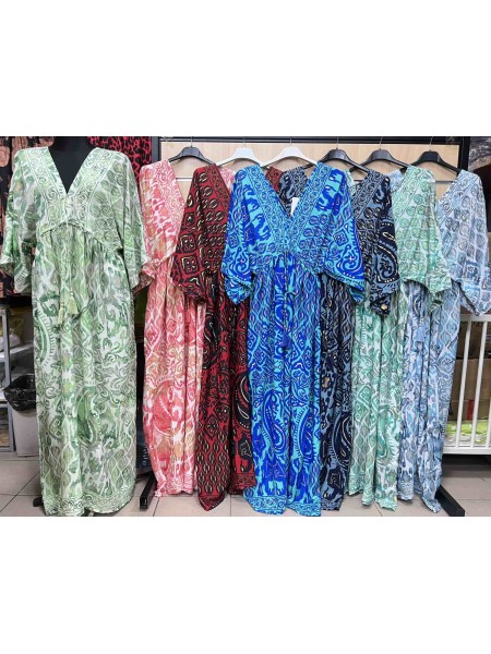 Sukienki jedwad  damskie , size uni paczka 10szt,mix  kolor