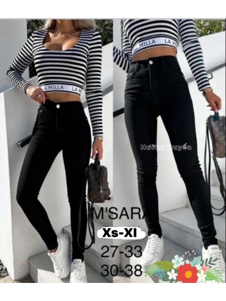 Jeansy damskie M'sara, size 27-38paczka 10szt,