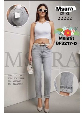 Jeansy damskie M'sara, size xs-xl paczka 10szt,