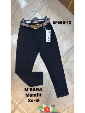 Jeansy damskie M'sara, size xs-xl paczka 10szt,