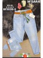 Jeansy damskie M'sara, size xs-xl paczka 12szt,